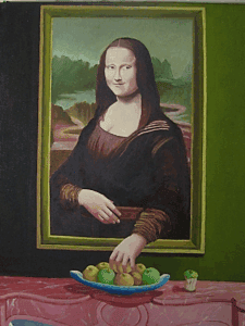 Joconde aux pommes